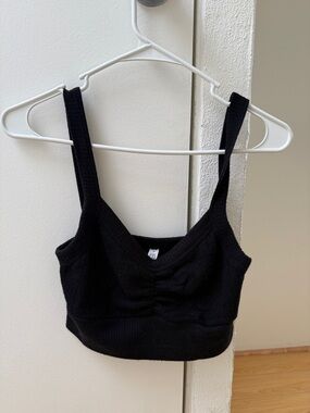Cotton On Black Knit Crop top tank
